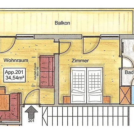 Appartement's Staffnerhof Kössen